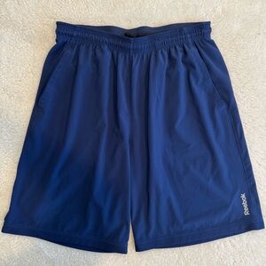Reebok Men's Blue Athletic Shorts Size L